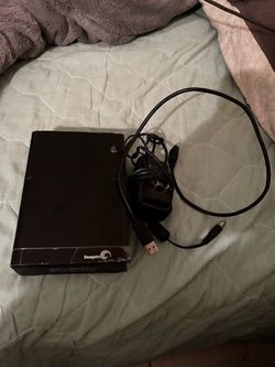 Seagate  external hard drive 3TB still has the plastic