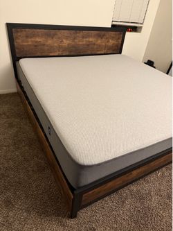 Basically New Costco King Mattress and Wayfair Bed Frame