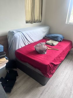Two beds included sheets