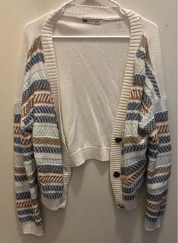 SO Goods For Life Cardigan Size Large