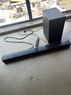 Samsung Soundbar and Subwoofer