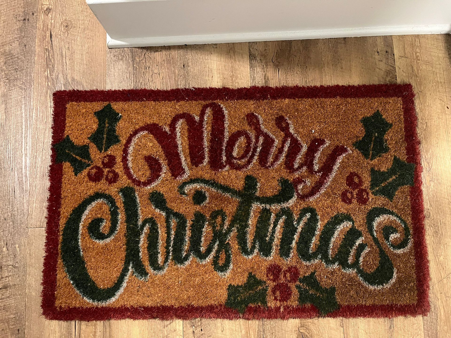 Holiday Welcome Mat