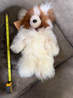 Handmade 100% Alpaca Fur Teddy Bear – Genuine Peruvian Alpaca
