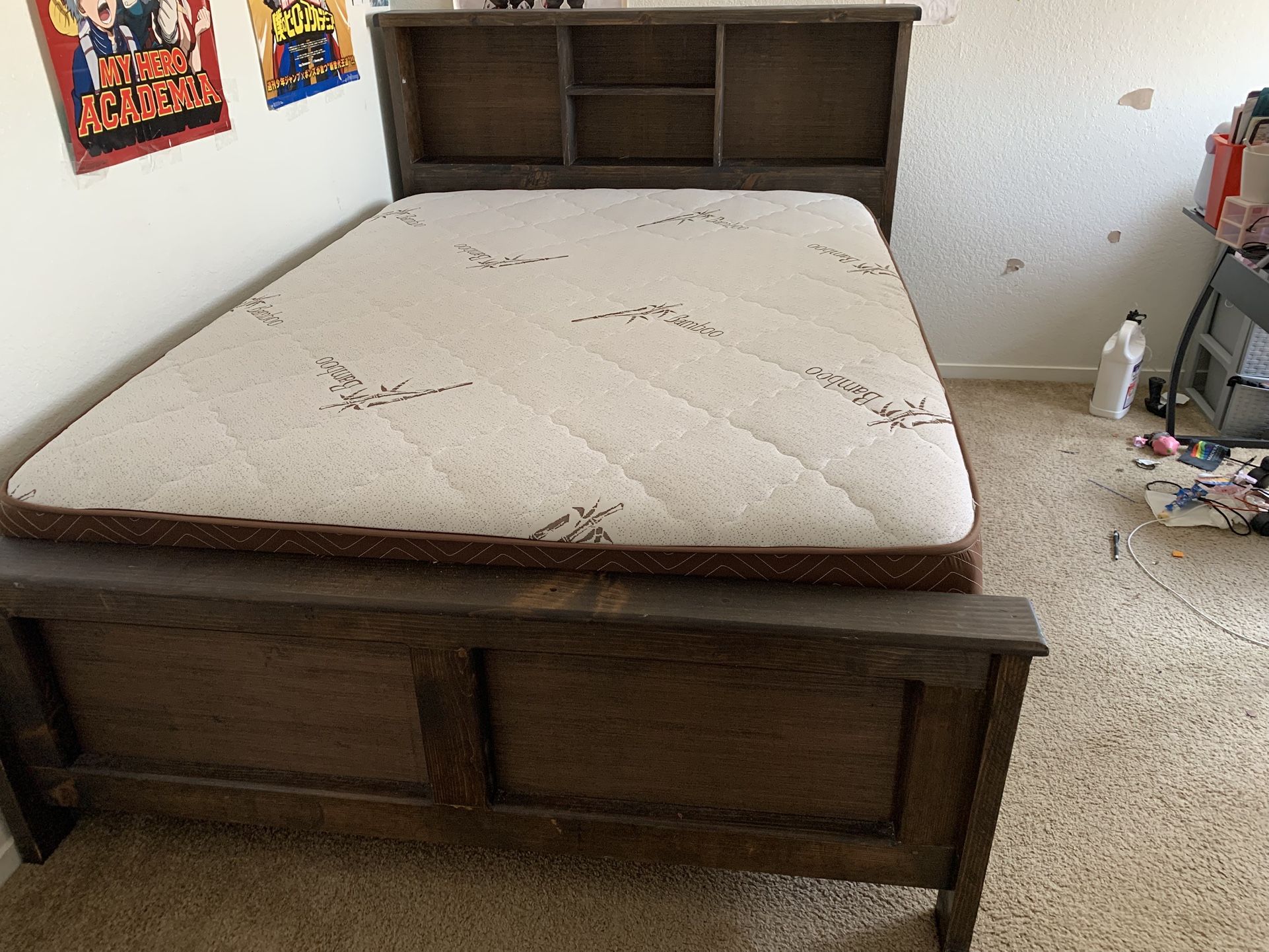 Queen Size Bed And Bed frame Madera CA