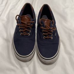 Men’s Navy Blue Vans (Size: 10.5)