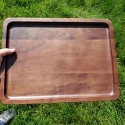 Bamber Large  (15 BY 11)Black Walnut Serving Boards 