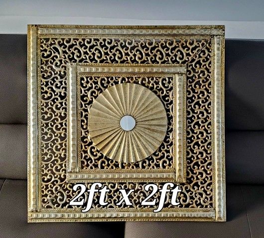 Wall Art Metal Large Can Hang Either Way