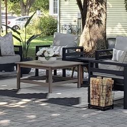 4 Piece Patio Furniture Set