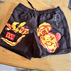 Travis scott X Mcdonald’s shorts