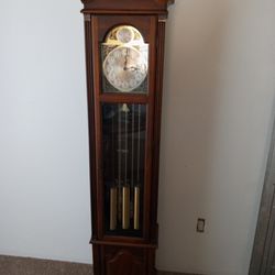 Grandfather Clock 7ft Tall .