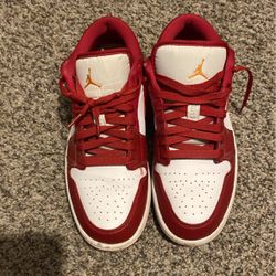 Air Jordan 1 Low Cardinal Red (NO BOX)