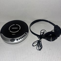Authentic JENSEN CD-60R Portable CD Player WITHFM Radio