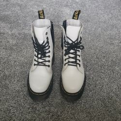 Dr. Martens White Jadons Size 5 