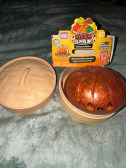 RARE Fall Leaves Pumpkin Spice Dumpling