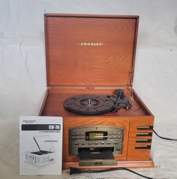 Record Player, Cassette, CD, Radio