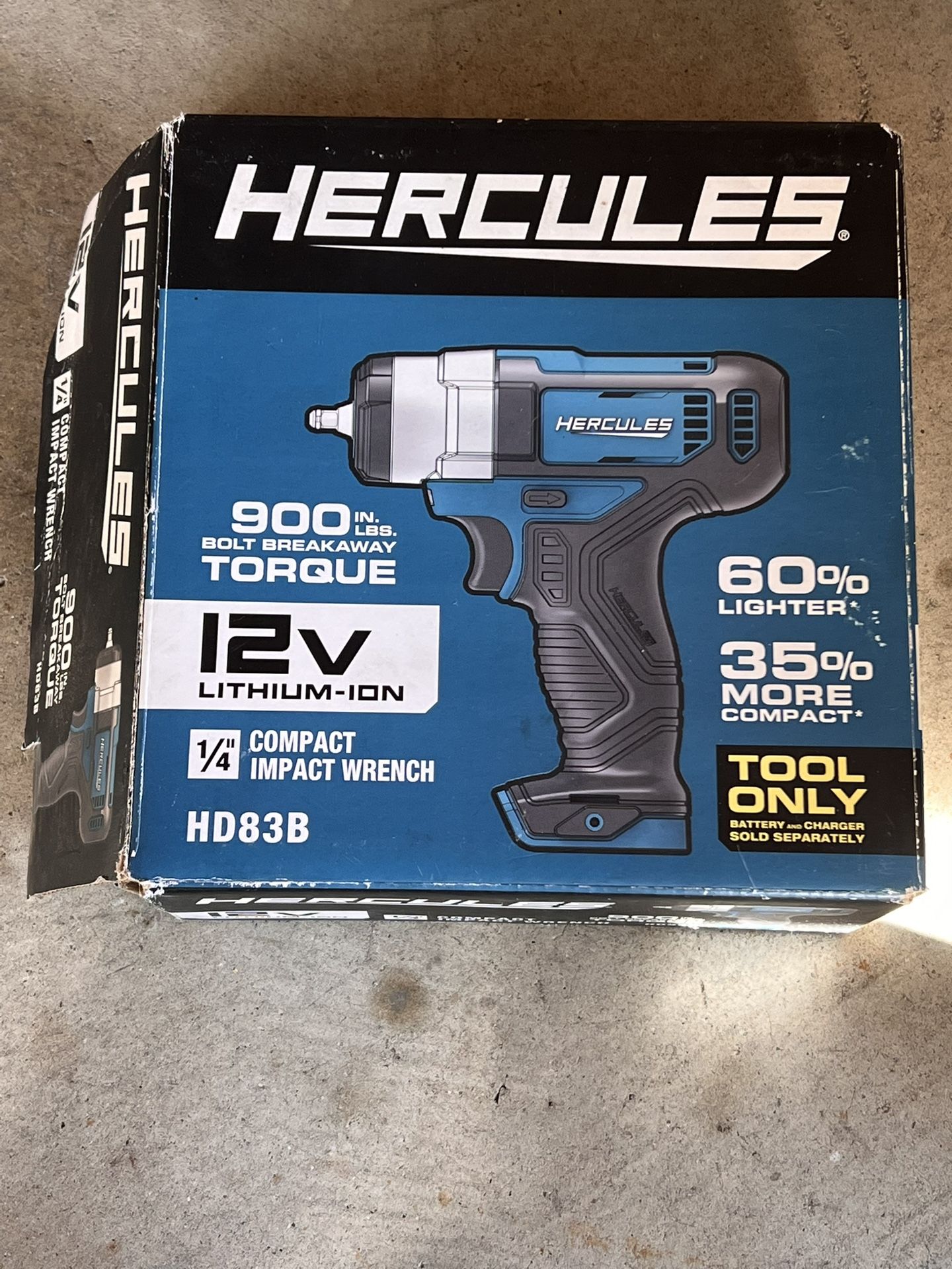 Hercules 1/4 Compact Impact Wrench