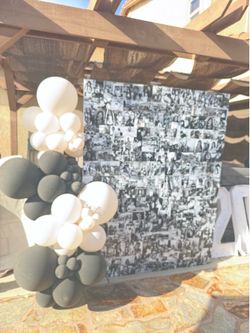 Photo wall backdrop