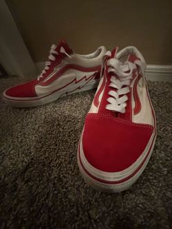 Vans… with lightning bolt