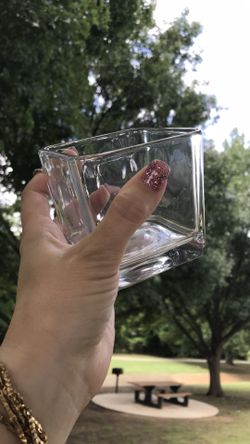 6 Libby cube glasses
