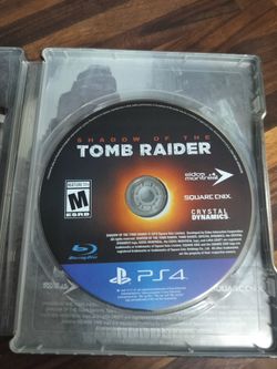 Tomb raider ps4 video game