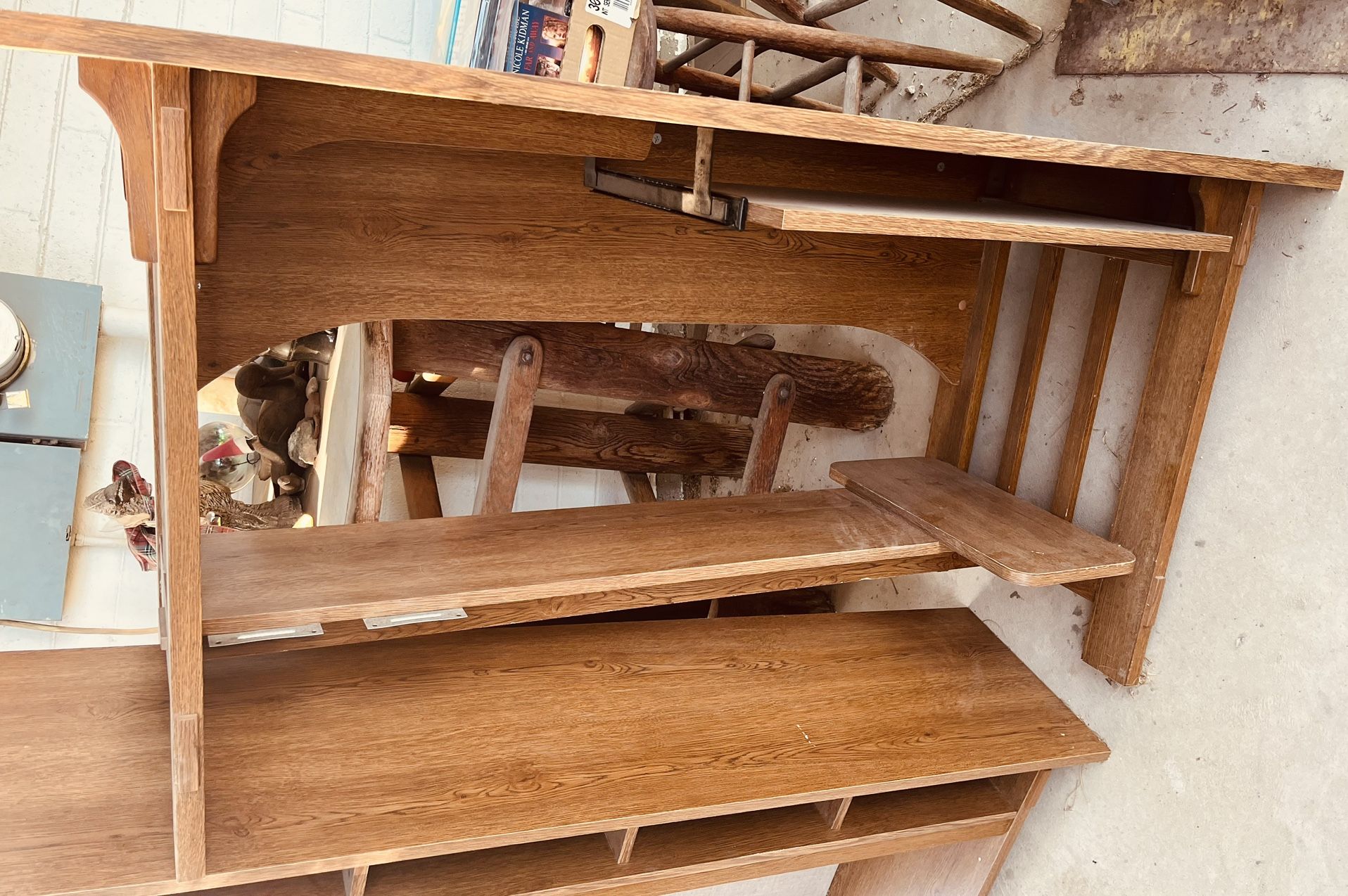 Nice Computer Desk with Stackable Top
