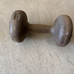 Concrete Dumbbell 