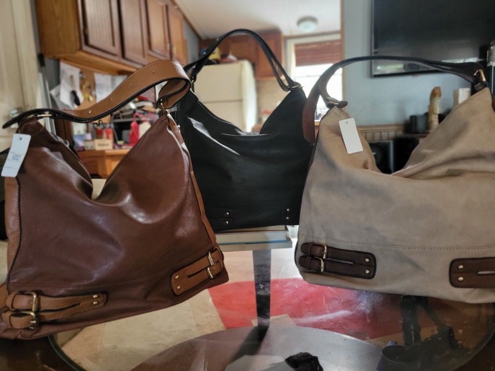 *NEW* With Tags. 3 Large Designer Bags