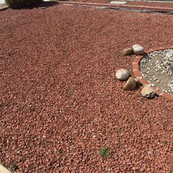 Red Landscaping Gravel