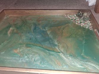 Art piece tray
