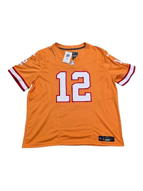 Nike Tom Brady Tampa Bay Buccaneers Vapor FUSE Limited NFL Jersey Creamsicle NWT 2XL