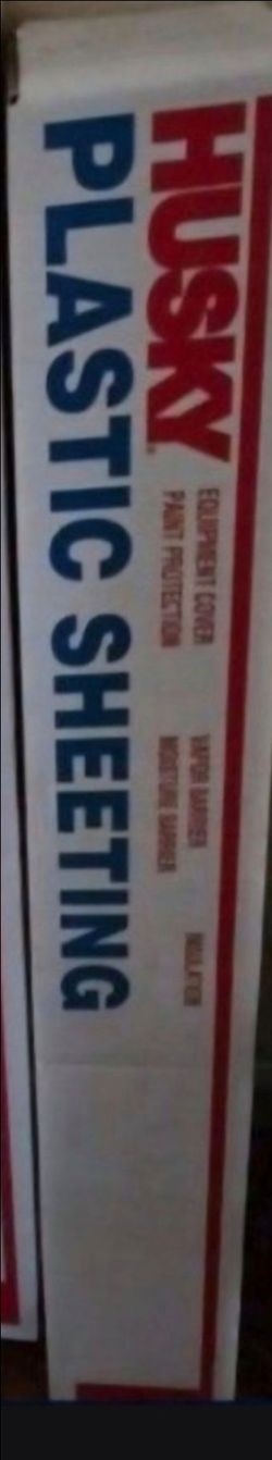 Husky Plastic sheeting