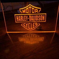 HARLEY DAVIDSON LED NEON LIGHT SIGN 8x12
