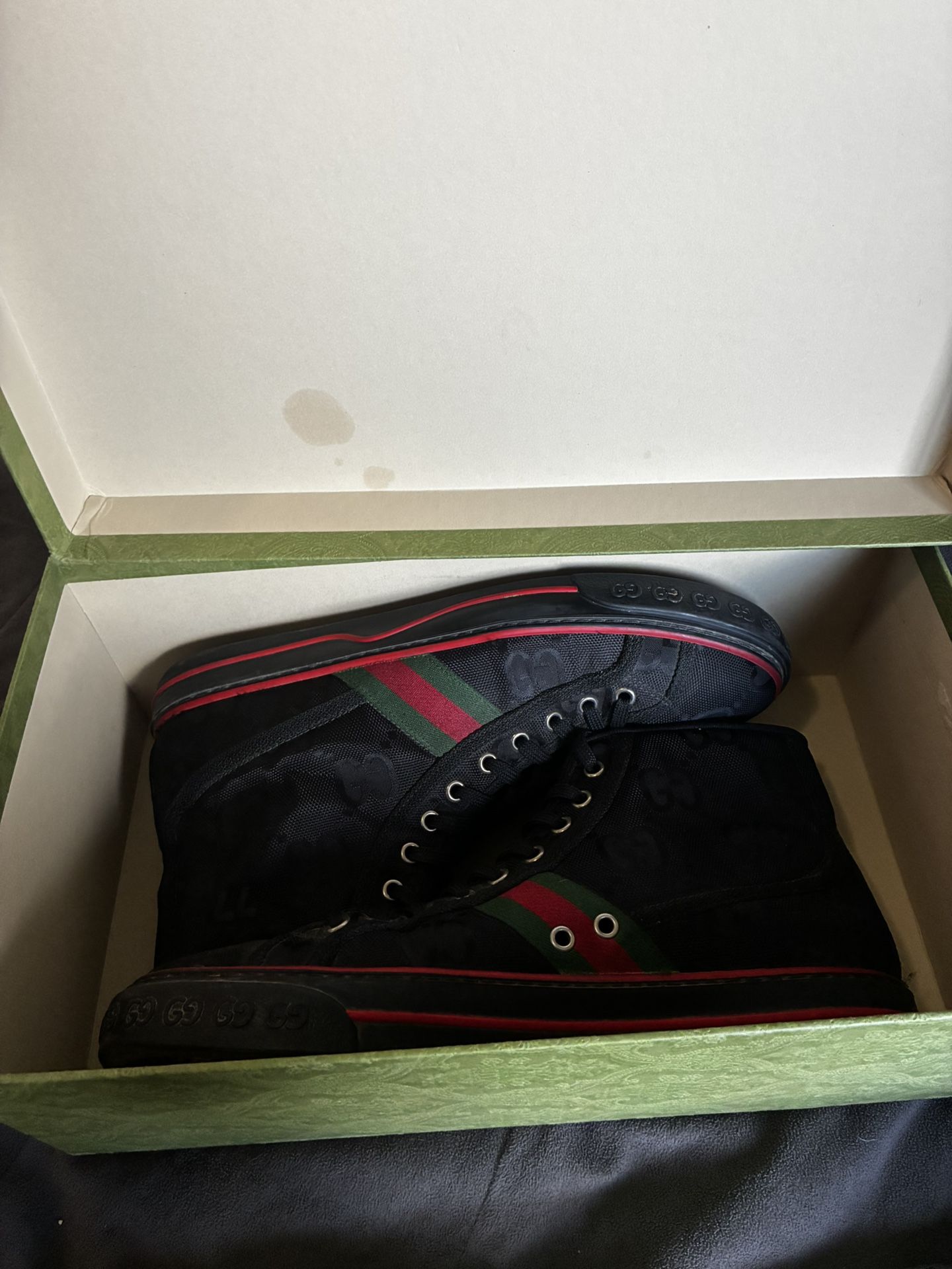 Gucci Off The Grid Black High Tops