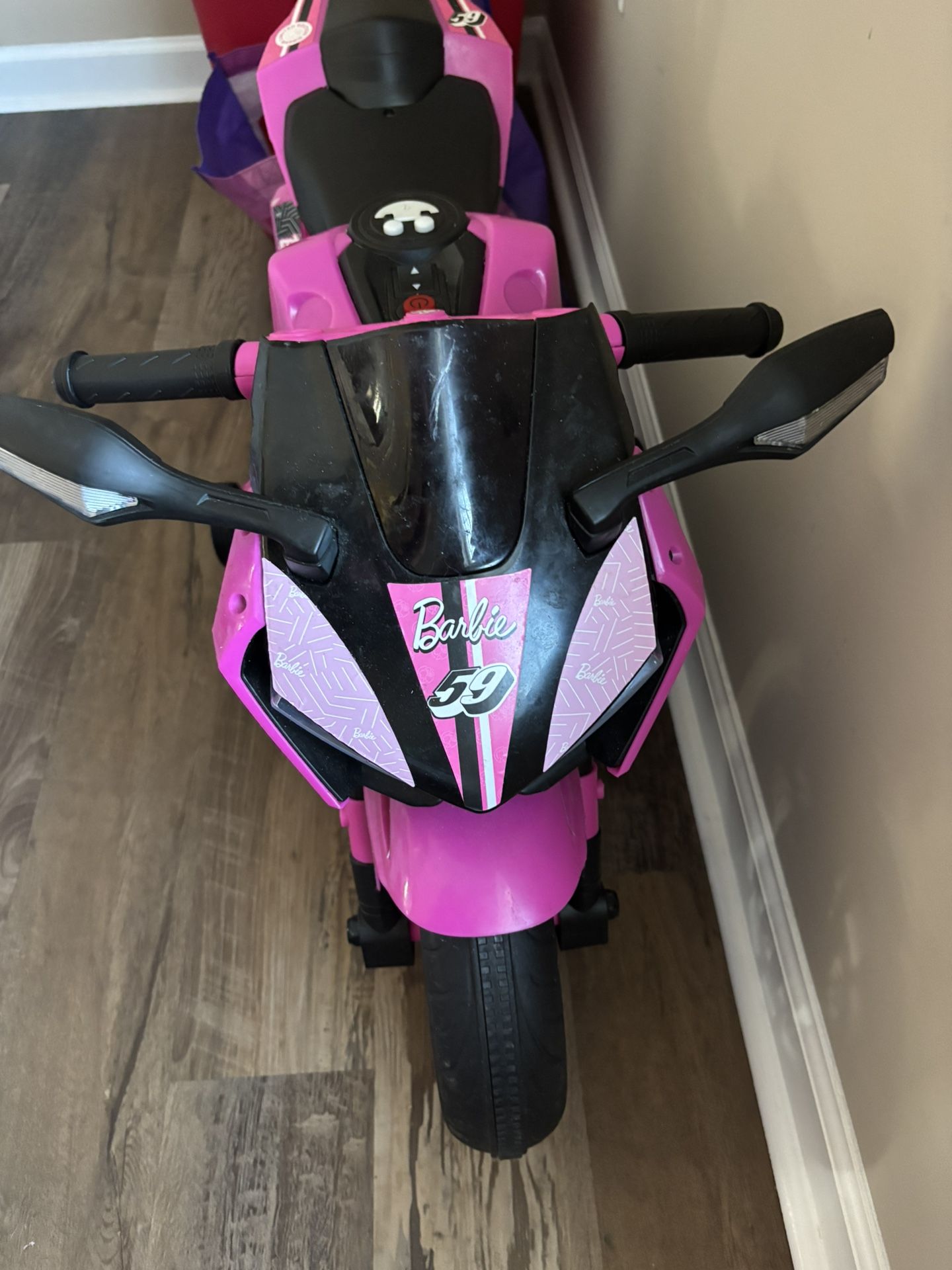 limited edition barbie motorcycle