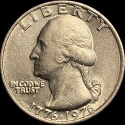 2 Rare Bicentennial Quarter D Print And No Mint