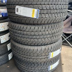 4 New Tires Installed/ 4 Llantas Nuevas Instaladas 275/60/20 Good Year A/S Tires
