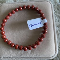 High percentage cinnabar bracelet 