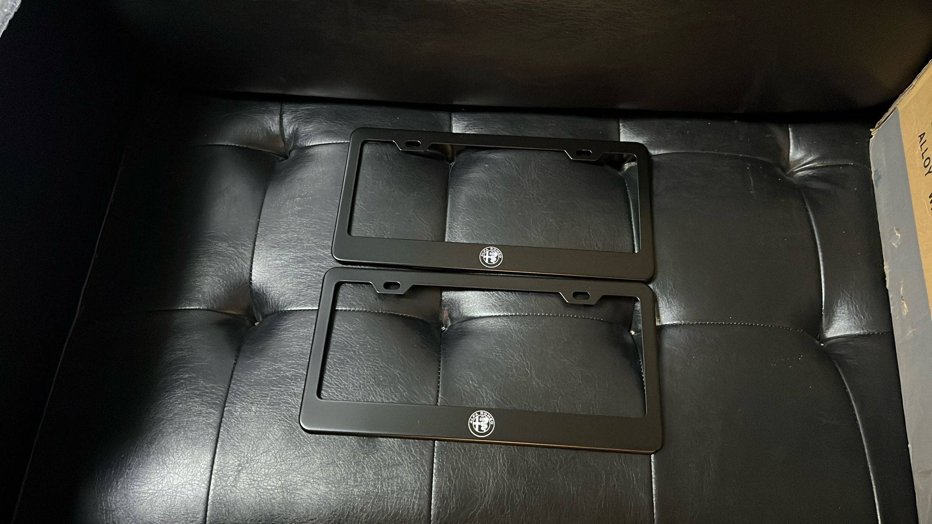 Brand New Alfa Romeo License Plate