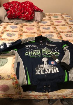 Seahawks Super Bowl Championship bomber jacket
