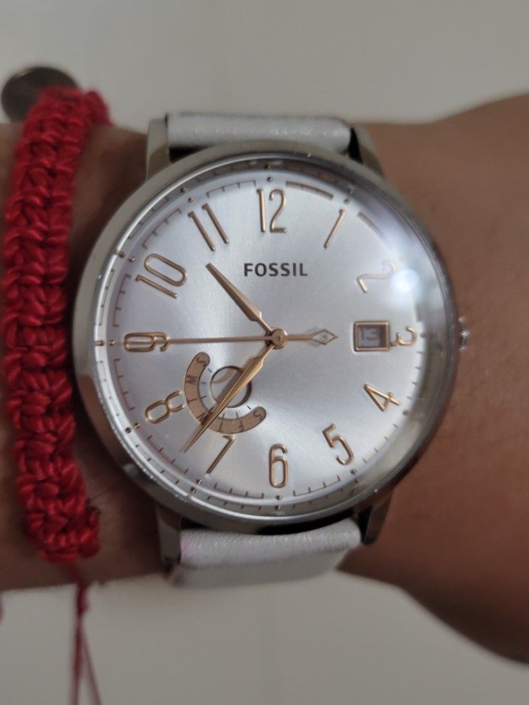 Fossil Watch 5ATM Water Resistant Leather Strap