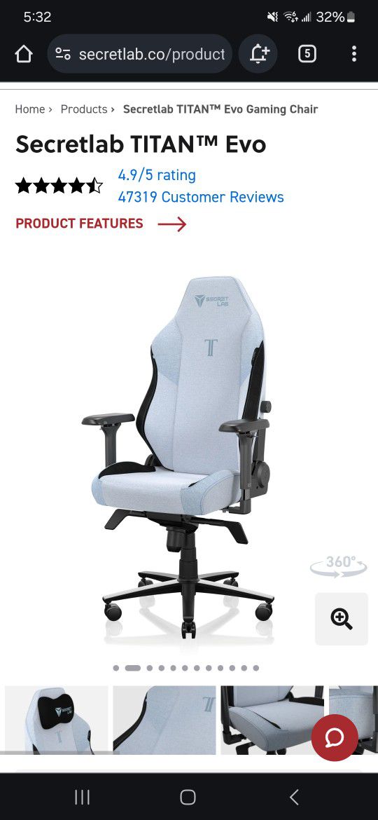 Secret Labs Gaming Chair