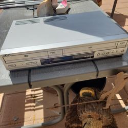 Sony dvd vhs vcr combo unit used works