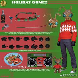 Mezco Holiday Gomez Box Set