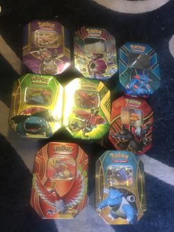 Pokémon Tins