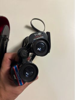 Bushnell Custom 7x35 Binoculars – Made in Japan – Vintage – Includes Original Case