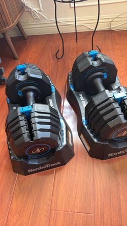 NordicTrack SpeedWeight Adjustable Dumbbells Pair