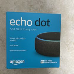 Echo Dot New In Box 