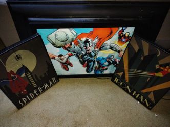 Marvel wall art set