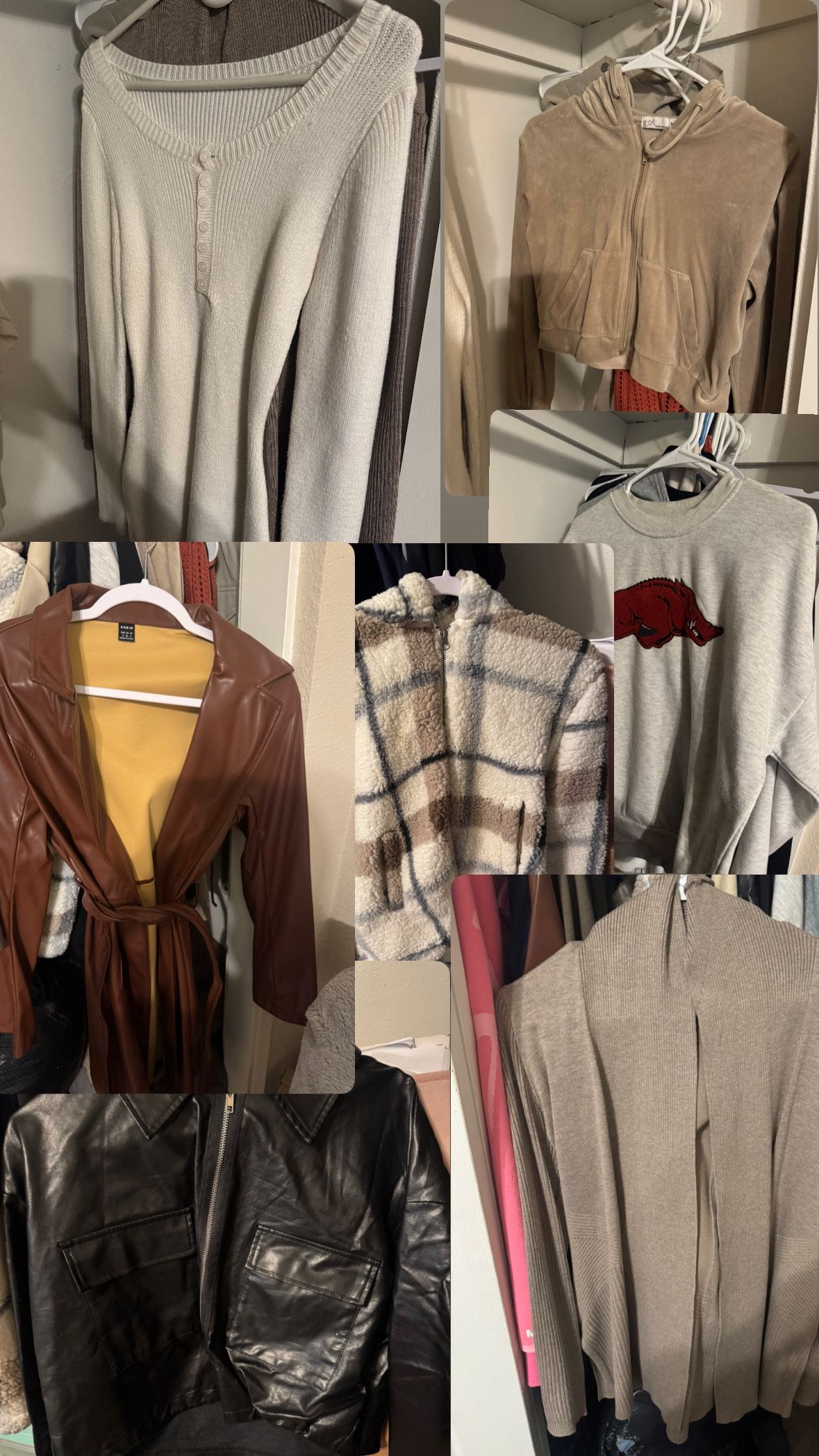 fall outerwear/clothes (small-medium)