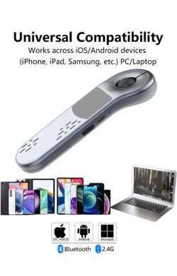 Multi-functional Air Laser Mouse D13 - Silver